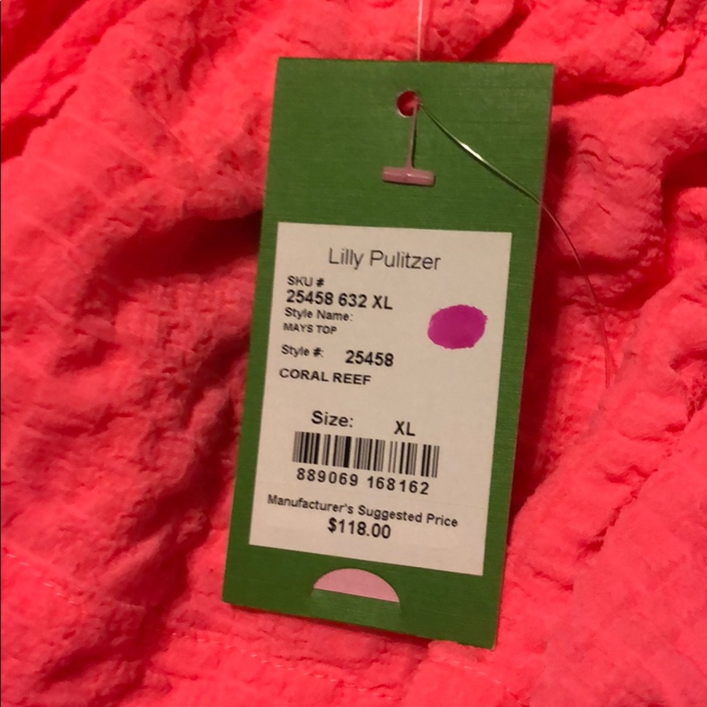 NWT Lilly Pulitzer Mays Top View 2
